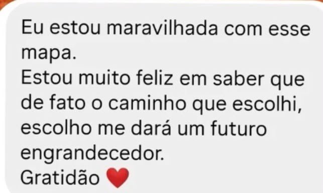 Depoimento de cliente sobre Mapa Astral